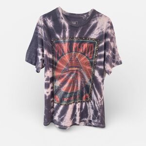 Pink Floyd Purple Tie Dye Graphic Tee Size L